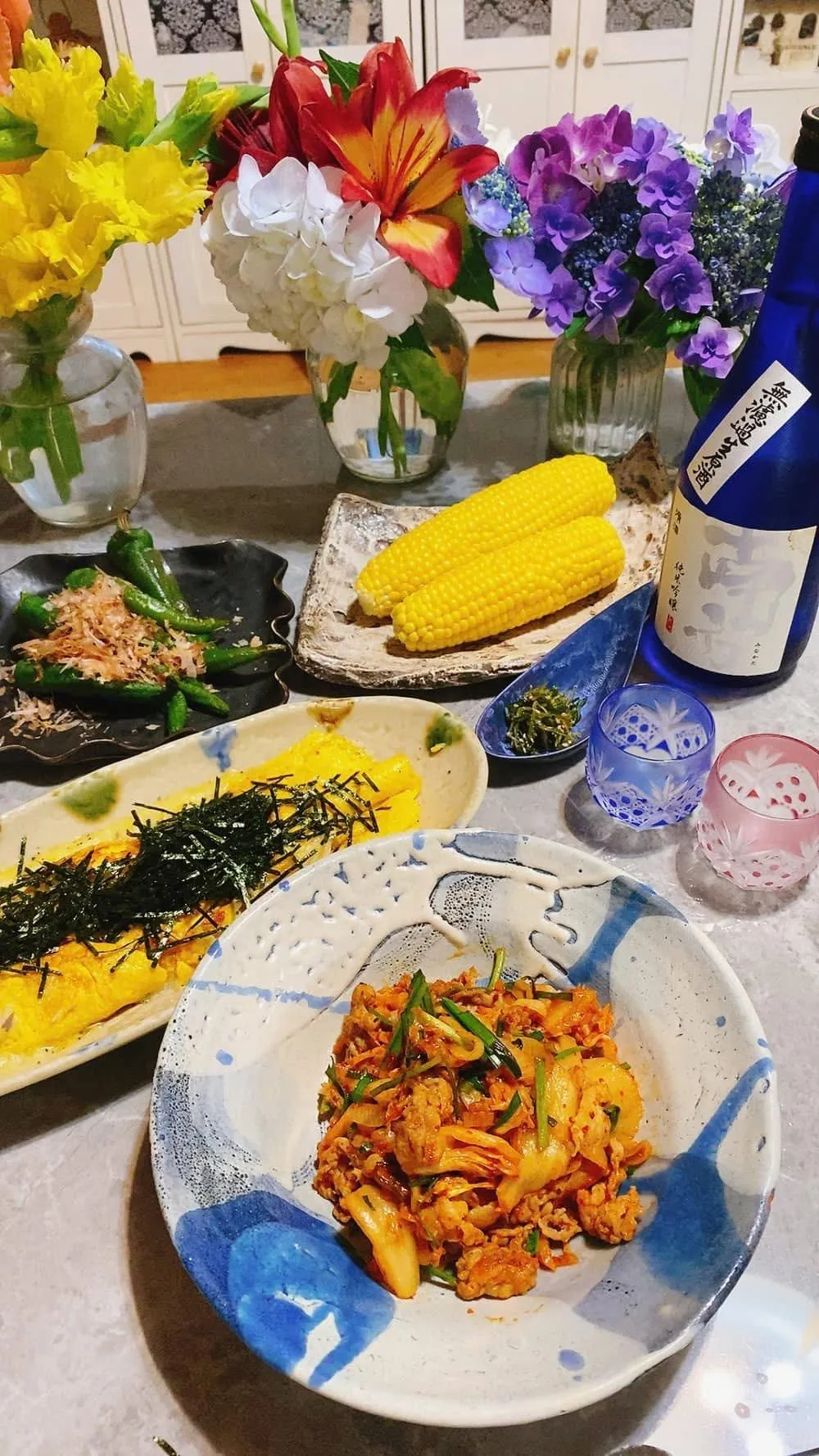 【夏野菜の美味しい季節そして今夜の予定色々】ホスピタルアーティストの1日